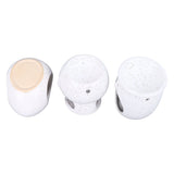 3Pcs Ceramic Tealight Candle Holder Oil Burner Wax Melt Oil Burner for Home Bedroom Decor Christmas Housewarming Gift
