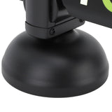 European Style Retro Digital Flip Down Clock 304 Stainless Steel Auto Mechanical Digital Flip Desk Clock for Home Livingroom 12 Hours Black Frame Green Number - Extra Image