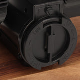 Digital Flip Down Clock Retro Automatic Turning Battery Operated Mechanical Clock for Home Room Office Decoration Black