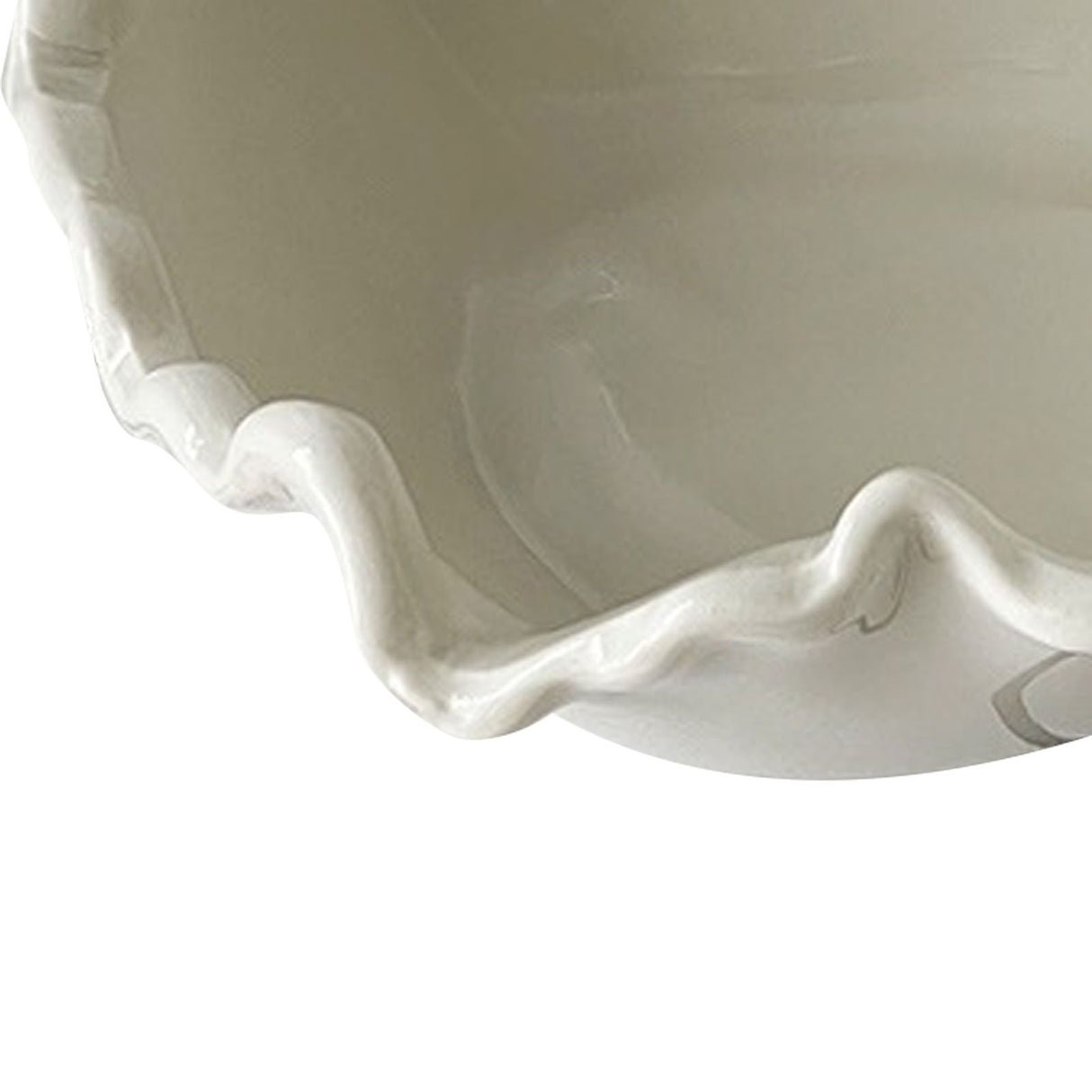 White Ceramic Conch Shell Conch Shape Ceramic Jewelry Tray Ocean Style Earrings Necklace Storage Dish Decorative Key Bowl