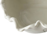 White Ceramic Conch Shell Conch Shape Ceramic Jewelry Tray Ocean Style Earrings Necklace Storage Dish Decorative Key Bowl