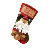 Christmas Stockings Exquisite Handcrafted Personalized Xmas Hanging Stocking for Gift Exchange Party Favor Old Man