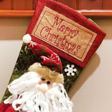 Christmas Stockings Exquisite Handcrafted Personalized Xmas Hanging Stocking for Gift Exchange Party Favor Old Man - Extra Image