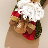 Christmas Stockings Exquisite Handcrafted Personalized Xmas Hanging Stocking for Gift Exchange Party Favor Old Man - Extra Image