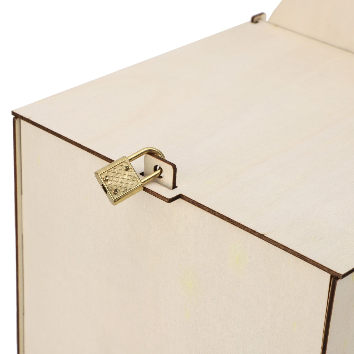 DIY Wooden Wedding Mailbox Post Box with Lock Key for Reception Wedding Anniversary Party Decoration JM01617