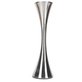Stainless Steel Vase Innovative Elegant Modern Style Round Mouth Metal Flower Vase for Living Room Table