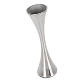 Stainless Steel Vase Innovative Elegant Modern Style Round Mouth Metal Flower Vase for Living Room Table