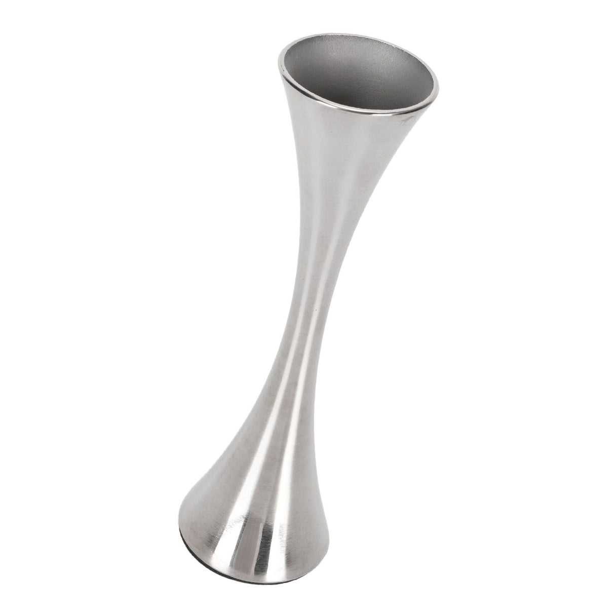 Stainless Steel Vase Innovative Elegant Modern Style Round Mouth Metal Flower Vase for Living Room Table