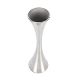Stainless Steel Vase Innovative Elegant Modern Style Round Mouth Metal Flower Vase for Living Room Table