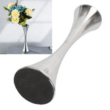 Stainless Steel Vase Innovative Elegant Modern Style Round Mouth Metal Flower Vase for Living Room Table - Extra Image