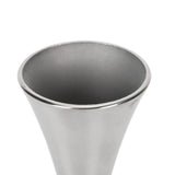 Stainless Steel Vase Innovative Elegant Modern Style Round Mouth Metal Flower Vase for Living Room Table - Extra Image