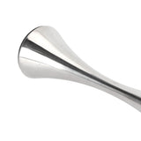 Stainless Steel Vase Innovative Elegant Modern Style Round Mouth Metal Flower Vase for Living Room Table