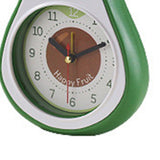 Cartoon Fruit Alarm Clock Kids Alarm Clock Decorative Ornaments Children Gift Student Gift Avocado - Extra Image