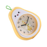Cartoon Fruit Alarm Clock Kids Alarm Clock Decorative Ornaments Children Gift Student Gift Crystal Pea - Extra Image