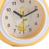 Cartoon Fruit Alarm Clock Kids Alarm Clock Decorative Ornaments Children Gift Student Gift Crystal Pea - Extra Image