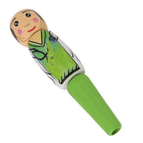 Puppet Pen Wooden Unique Ballpoint Cartoon Doctor Shape Ink Pen for Silly Gifts Stand Up Pen Decoration - Low Angle