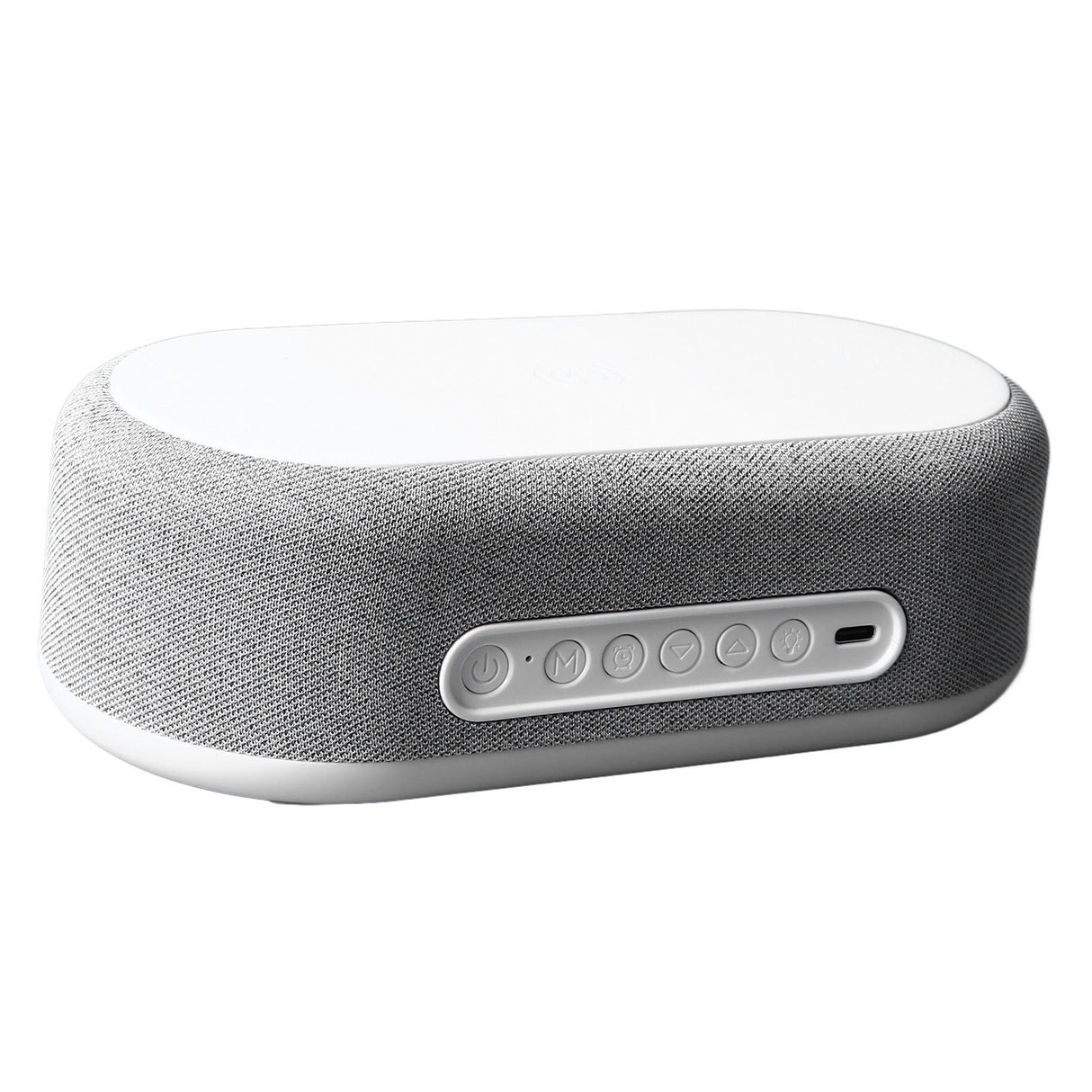 3 in 1 Alarm Clock with Wireless Charging and Night Light Portable Multifunction Desktop Clock Wireless Charger for Bedroom Study