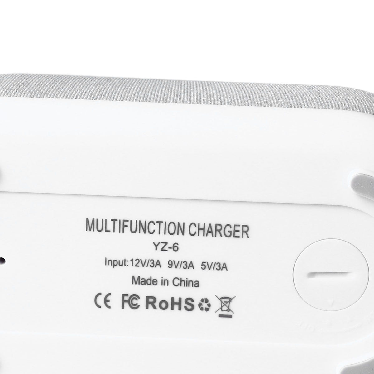 3 in 1 Alarm Clock with Wireless Charging and Night Light Portable Multifunction Desktop Clock Wireless Charger for Bedroom Study