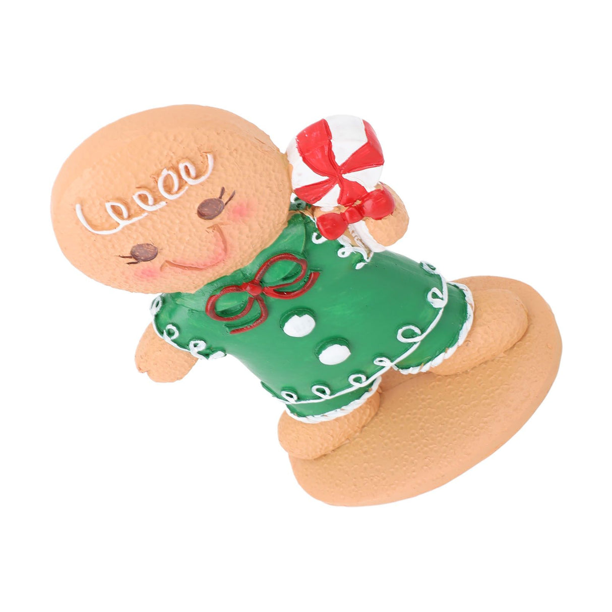 Gingerbread Kids Tabletop Figures Creativity Cute Christmas Gingerbread Table Decor for Store Bar Boy Candy