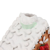 Christmas Gingerbread House Classic Exquisite Resin Christmas House Tabletop Decoration for Gift - Extra Image
