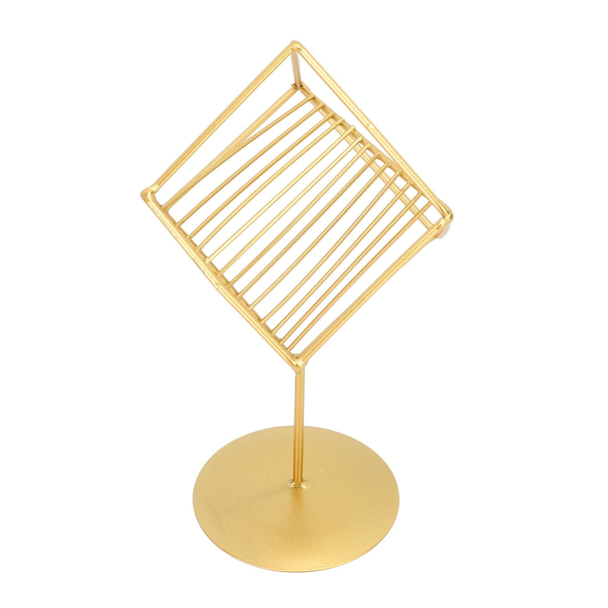 Gold Geometric Table Decor Creative 3D Iron Geometric Sculpture Compact Art Ornament Decor for Living Room Study Office