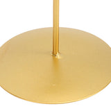 Gold Geometric Table Decor Creative 3D Iron Geometric Sculpture Compact Art Ornament Decor for Living Room Study Office - Extra Image