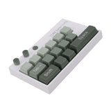 Mechanical Keyboard Ornaments Decoration Luminous Display with Number Stickers for Home Desktop Office Green