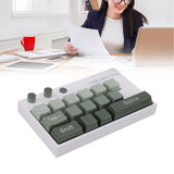 Mechanical Keyboard Ornaments Decoration Luminous Display with Number Stickers for Home Desktop Office Green - Extra Image