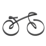 Minimalistic Bike Sculpture Metal Modern Wire Framed Style Bike Ornament Home Decoration Gift