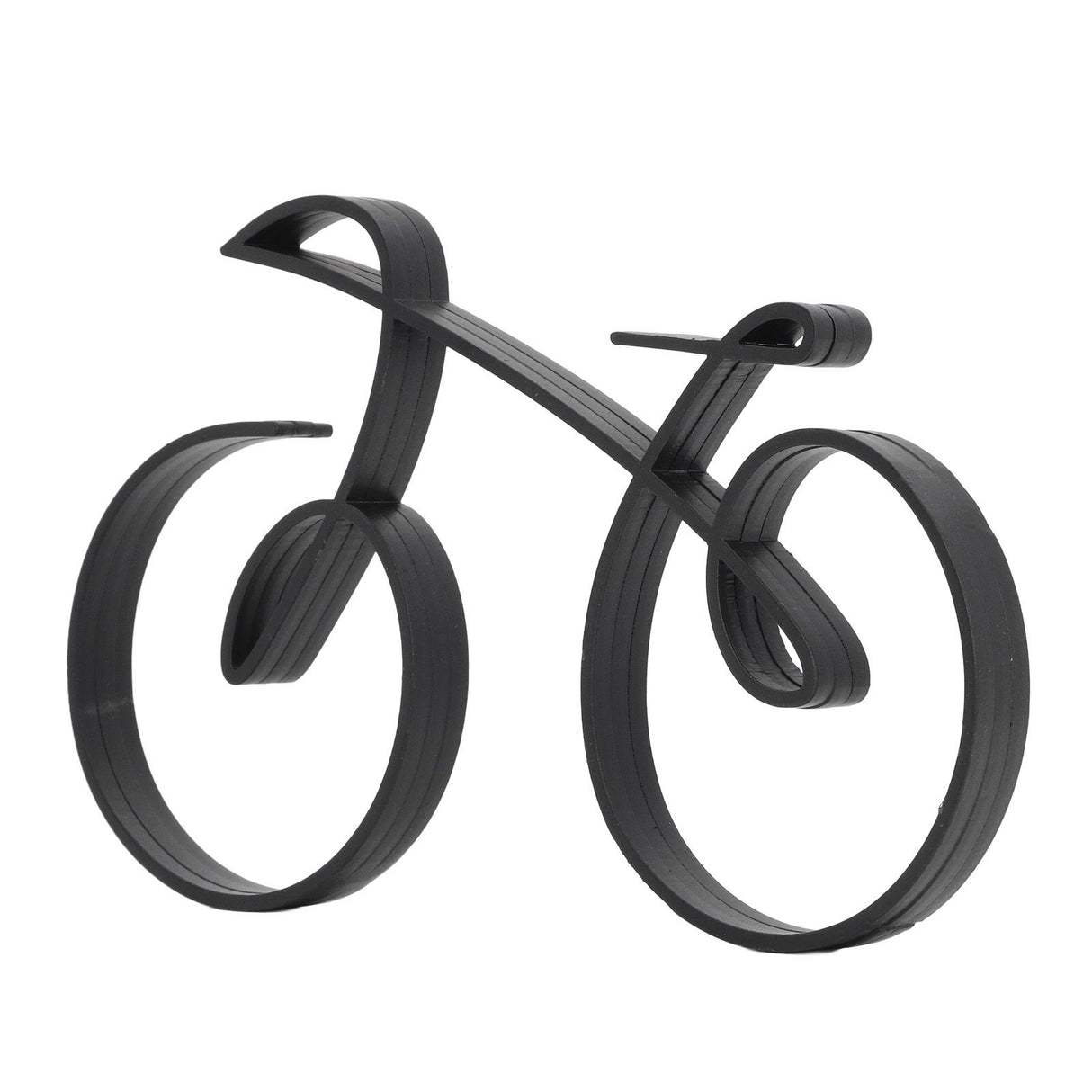 Minimalistic Bike Sculpture Metal Modern Wire Framed Style Bike Ornament Home Decoration Gift