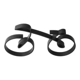 Bicycle Art Sculpture Iron Minimalistic Wire Framed Style Elegant Bicycle Sculpture for Cycling Enthusiasts Decoration