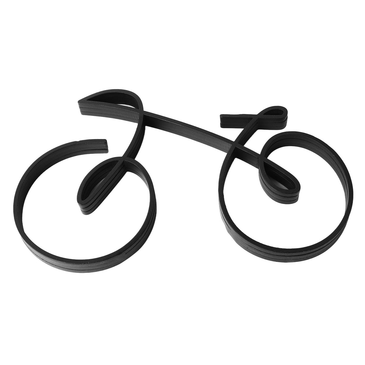 Bicycle Art Sculpture Iron Minimalistic Wire Framed Style Elegant Bicycle Sculpture for Cycling Enthusiasts Decoration