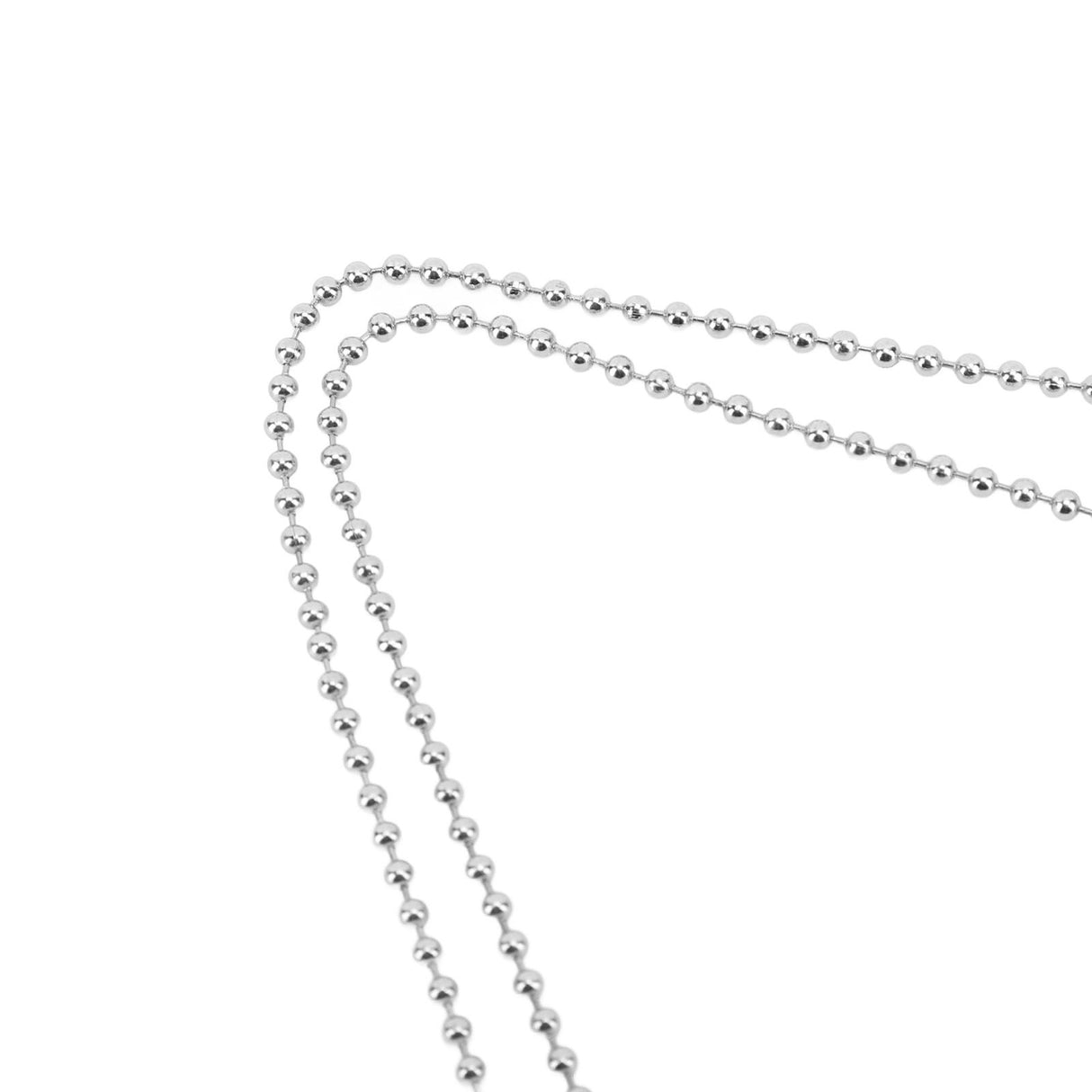 2PCS Stress Anxiety Relief Necklace Stainless Steel Mindful Breathing Exercise Device Whistle Pendant for Meditation Relaxation Calming Down