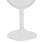 LED Makeup Mirror Folding Rotatable Mirror Touch Cosmetic Mirror for Bedroom Dressing RoomWhite - Extra Image
