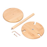 Wine Glass Cup Holder Bamboo Wood Goblet Wine Glass Hanging Drain Rack Living Room Dining Room