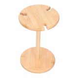 Wine Glass Cup Holder Bamboo Wood Goblet Wine Glass Hanging Drain Rack Living Room Dining Room