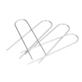 4 Pcs U Shaped Nail Tent Ground Staple High Hardness Stainless Steel Garden Pegs Securing Lawn Supplies