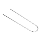 4 Pcs U Shaped Nail Tent Ground Staple High Hardness Stainless Steel Garden Pegs Securing Lawn Supplies - Extra Image