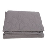 Mattress Cover Waterproof Dustproof Skin Friendly Cotton Insert Design Bed Fitted Sheet Protector for Children Elderly People Bedding Products Gray 135x190cm / 53.1x74.8in 45cm / 17.7in