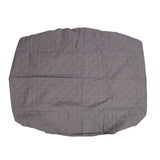 Mattress Cover Waterproof Dustproof Skin Friendly Cotton Insert Design Bed Fitted Sheet Protector for Children Elderly People Bedding Products Gray 135x190cm / 53.1x74.8in 45cm / 17.7in - Front View