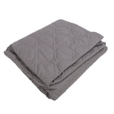 Mattress Cover Waterproof Dustproof Skin Friendly Cotton Insert Design Bed Fitted Sheet Protector for Children Elderly People Bedding Products Gray 135x190cm / 53.1x74.8in 45cm / 17.7in