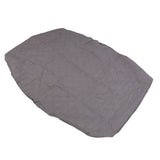 Mattress Cover Waterproof Dustproof Skin Friendly Cotton Insert Design Bed Fitted Sheet Protector for Children Elderly People Bedding Products Gray 135x190cm / 53.1x74.8in 45cm / 17.7in