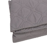 Mattress Cover Waterproof Dustproof Skin Friendly Cotton Insert Design Bed Fitted Sheet Protector for Children Elderly People Bedding Products Gray 135x190cm / 53.1x74.8in 45cm / 17.7in - Extra Image