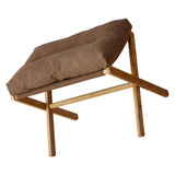Foot Stool Foldable X Leg Modern Multifunctional Foot Rest with Soft Cushion for Living Room Bedroom Office Coffee