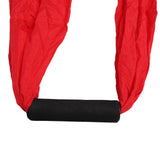 Aerial Yoga Swing Set Polyester Cotton Adjustable Improve Flexibility Yoga Hammock for Physical Exercise Red