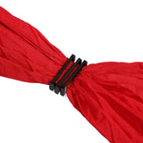 Aerial Yoga Swing Set Polyester Cotton Adjustable Improve Flexibility Yoga Hammock for Physical Exercise Red