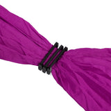 Aerial Yoga Swing Set Polyester Cotton Adjustable Improve Flexibility Yoga Hammock for Physical Exercise Purple - Extra Image