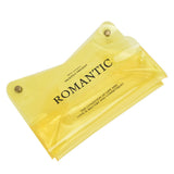 Tissue Container PVC Fashion Desktop Napkin Storage Case Box for Car Home Living RoomYellow