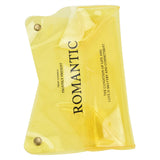Tissue Container PVC Fashion Desktop Napkin Storage Case Box for Car Home Living RoomYellow