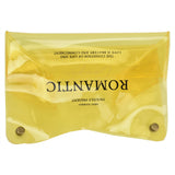 Tissue Container PVC Fashion Desktop Napkin Storage Case Box for Car Home Living RoomYellow